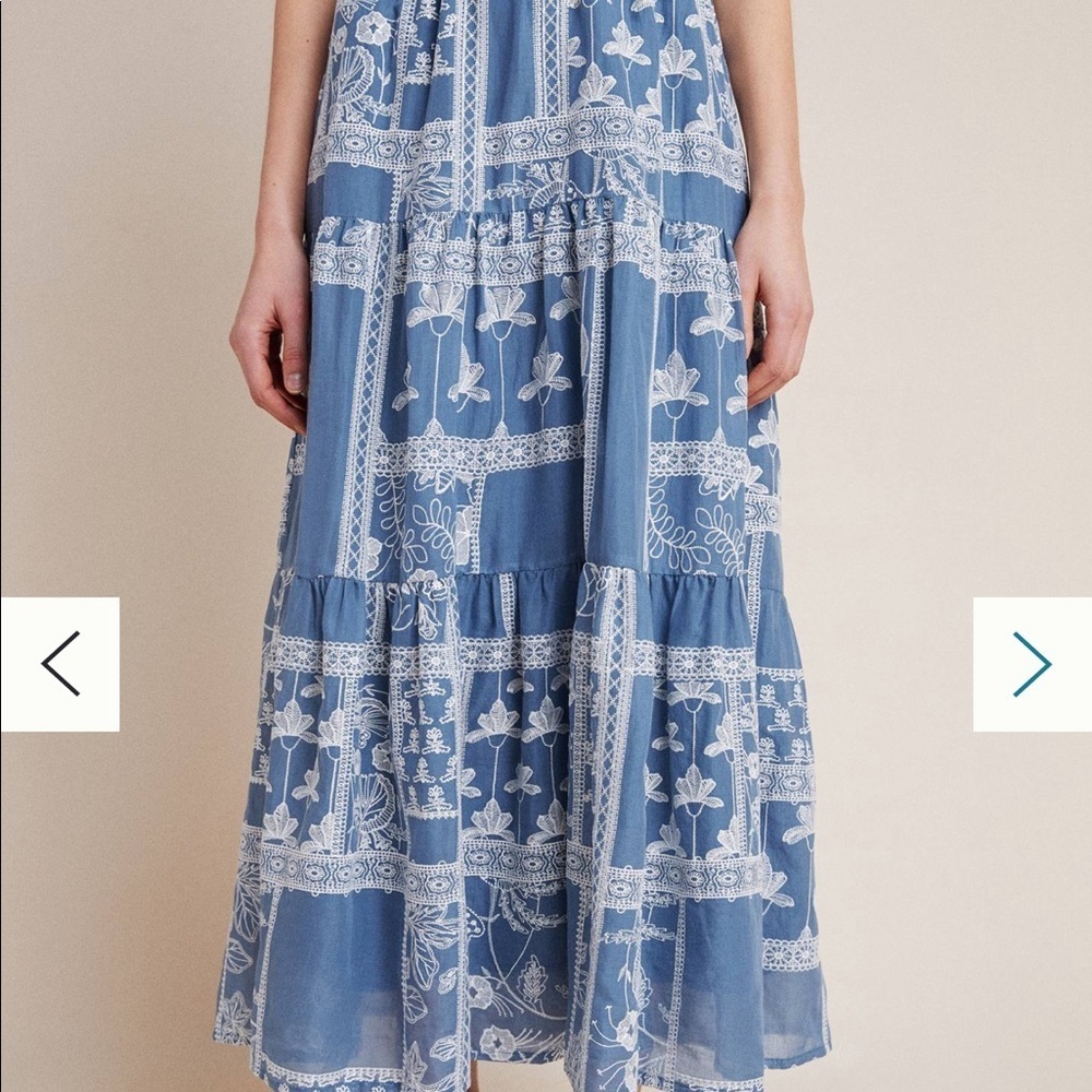 Anthropologie Maeve Ariandre skirt large - Picture 2 of 5
